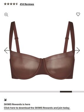 SKIMS No Show Unlined Balconette Bra